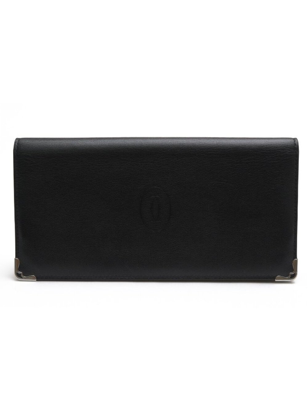 Cartier Wallet Leather Black Must de Cartier Zipped International